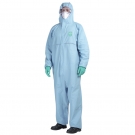 海銳得HG6912WPFR阻燃木漿滌綸無紡布防護服